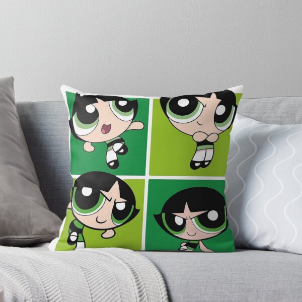 Item preview, Buttercup - The Powerpuff Girls Retro Collage Green designed and sold by conamor-bymel.