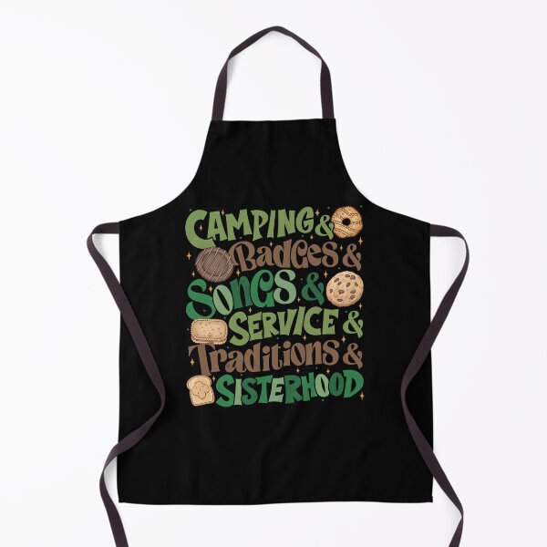 Item preview, Camping Badges Snacks Traditions Sisterhood designed and sold by egabilo.