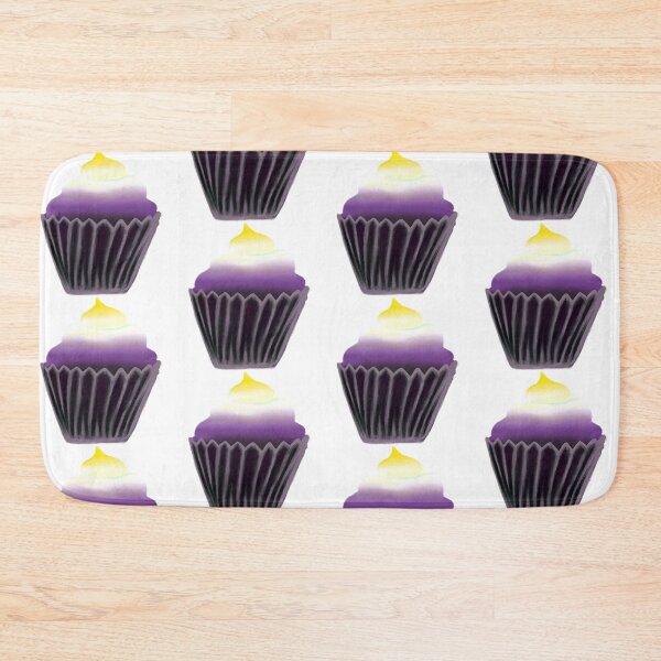 Item preview, non-binary flag cupcake designed and sold by notastranger.