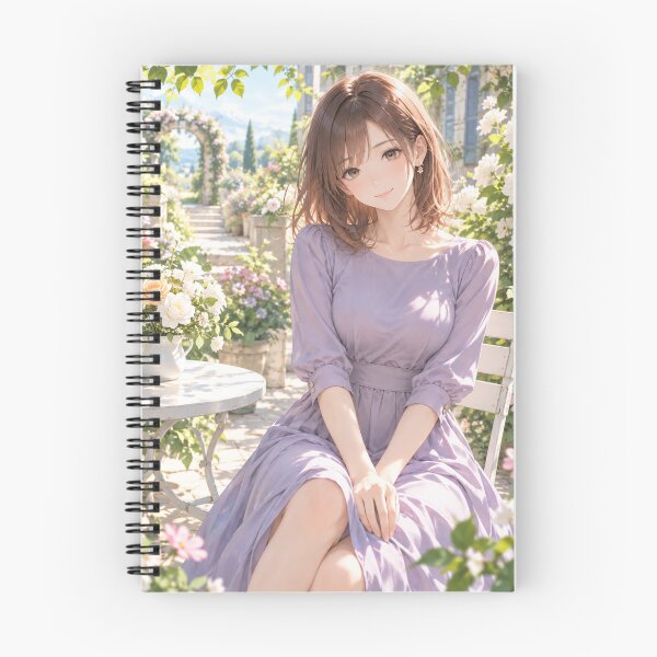 Item preview, Lavender Smile in a Sunlit Flower Garden designed and sold by SEIMEI2025.