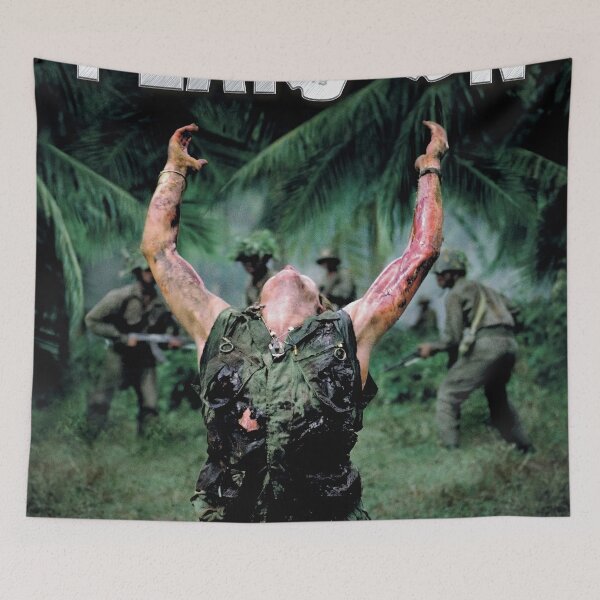Item preview, Platoon Movie Poster designed and sold by Lucy Goosy Art.