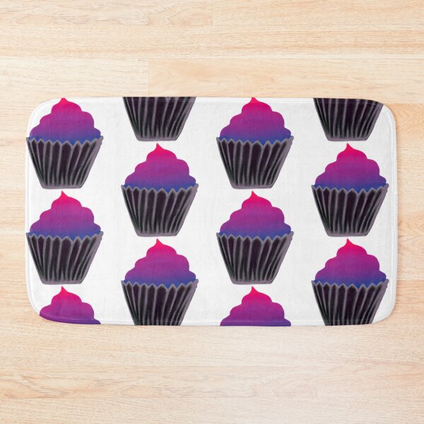Item preview, bisexual flag cupcake designed and sold by notastranger.