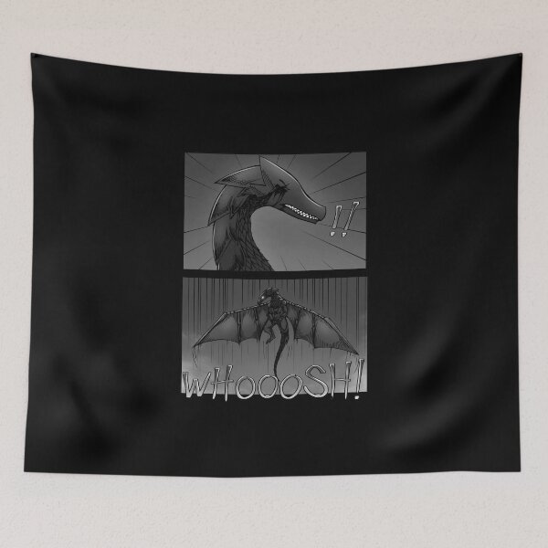 Item preview, Flying Dragon Creature Action Comic Art designed and sold by Drazzone.