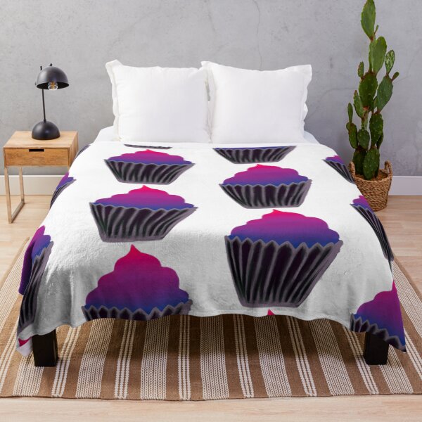 Item preview, bisexual flag cupcake designed and sold by notastranger.