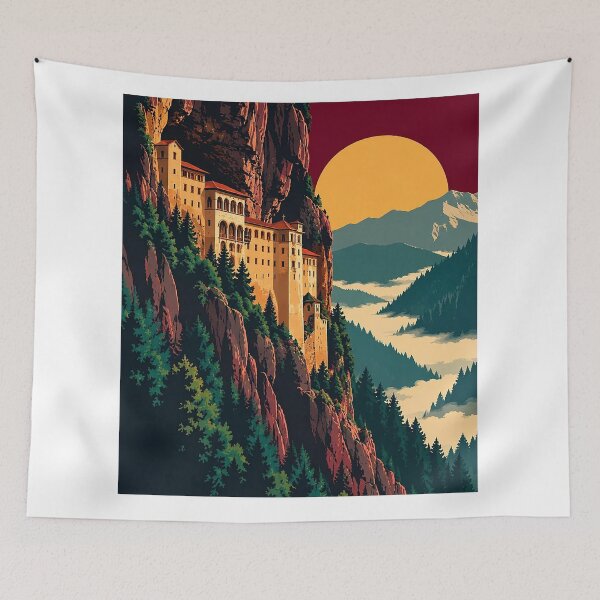 Item preview, Mountain Castle designed and sold by WickPoncio.