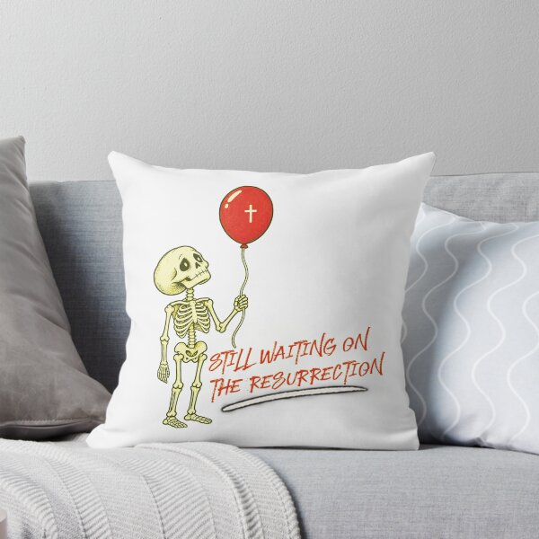 Item preview, Christian Skeleton Still Waiting on the Resurrection Funny Halloween Design. designed and sold by Wild Mood Co..