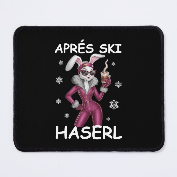Item preview, Apres Ski Cool Bunny Coffee Lover Coffee Bunny designed and sold by Loona97.