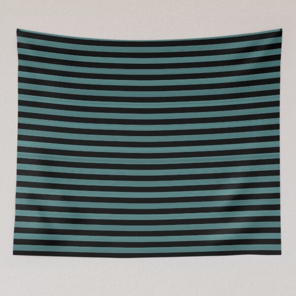 Item preview, Striped Pattern Blue Black designed and sold by ArtbyDebbieC.