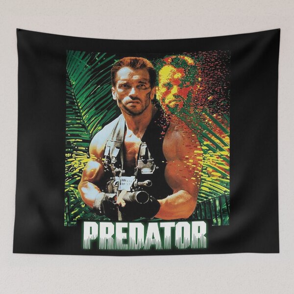 Item preview, Predator Movie Poster designed and sold by Lucy Goosy Art.