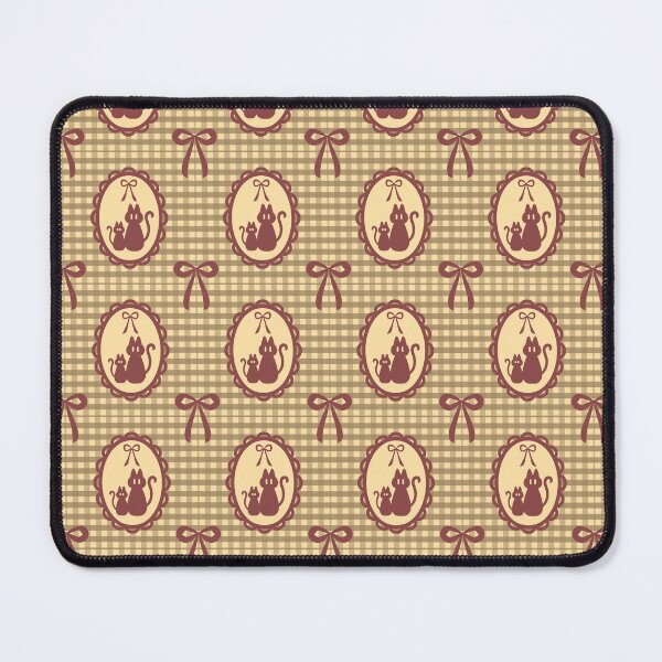 Item preview, Cats and Ribbons Checkered Pattern designed and sold by Lua.Mellow.