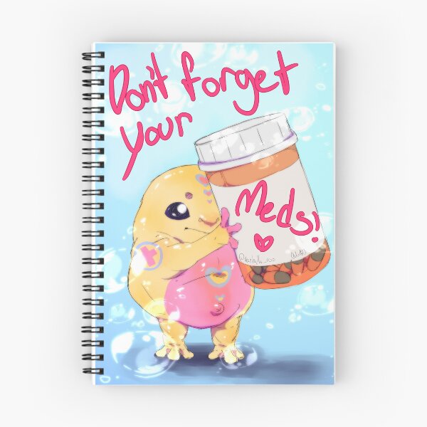 Item preview, BebiFroge says: Don't Forget Your Meds! - ENG designed and sold by Vanhalla-Art.