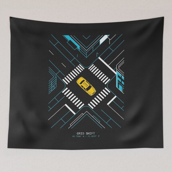 Item preview, Grid Shift New York designed and sold by SplashTastic.