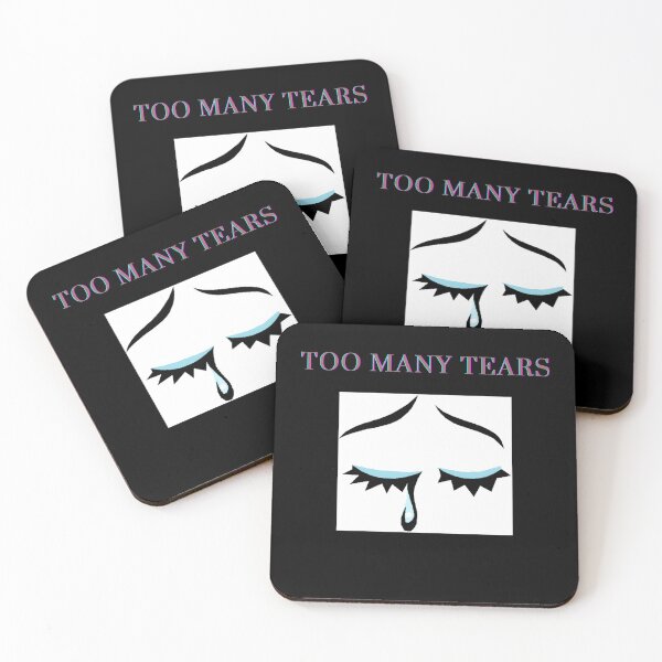 Item preview, Too Many Tears designed and sold by lifeinspired4u.