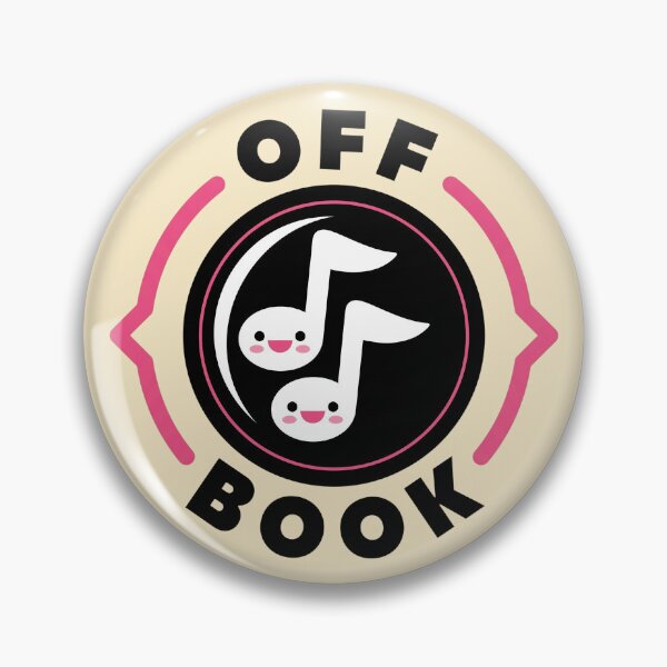 Item preview, Musical Improv Notes Parody Icon designed and sold by kerenzajones.