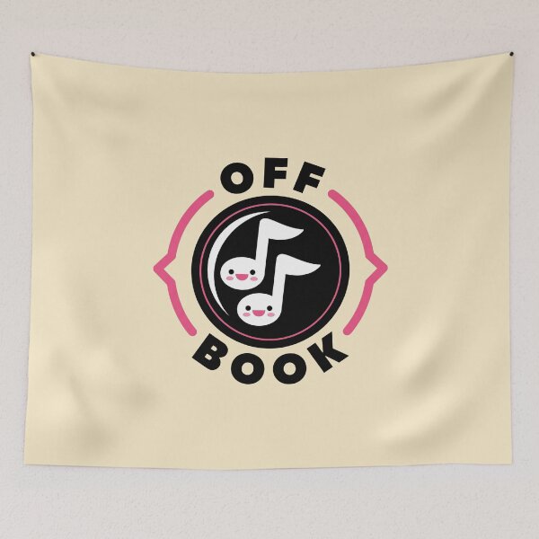 Item preview, Musical Improv Notes Parody Icon designed and sold by kerenzajones.