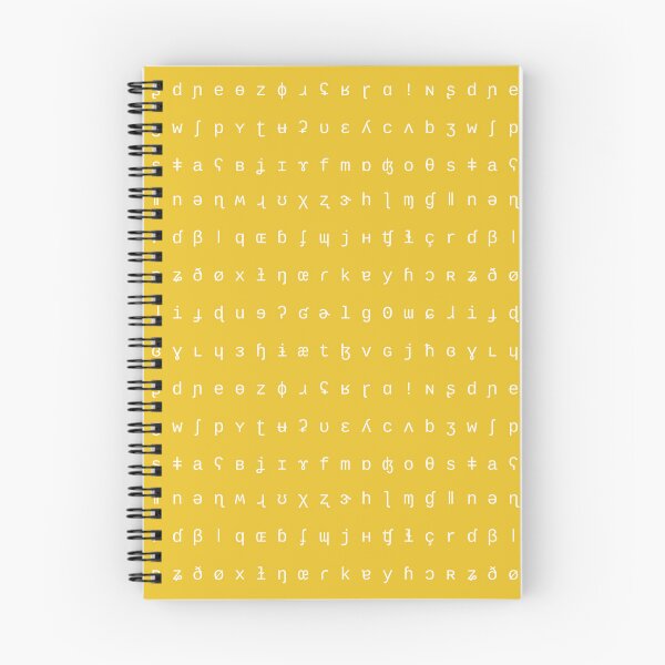 Item preview, IPA mustard and white range designed and sold by Lingthusiasm.