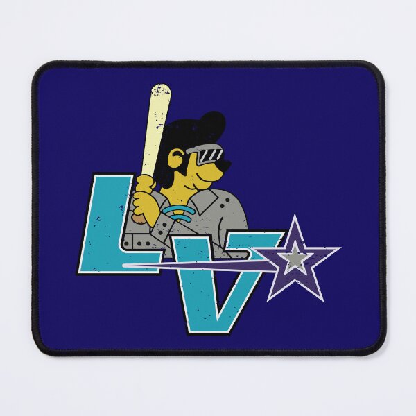 Item preview, Las Vegas Stars Elvis Logo Defunct Vintage Baseball designed and sold by Ryan Jay Cruz.