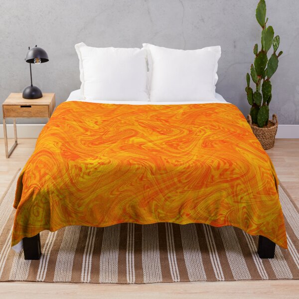 Item preview, Marble Abstract Yellow Orange Red designed and sold by ArtbyDebbieC.