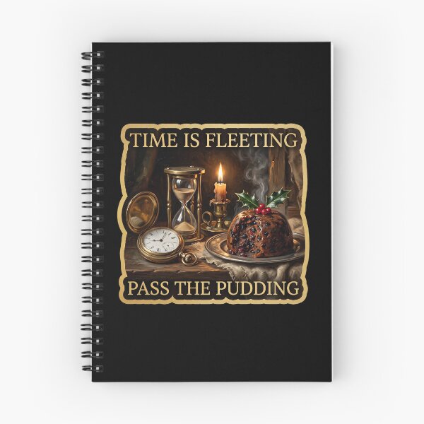Item preview, Vanitas Christmas Pudding — Time Is Fleeting designed and sold by TheCalmEdit.