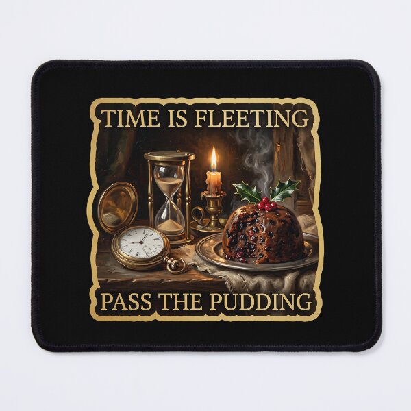 Item preview, Vanitas Christmas Pudding — Time Is Fleeting designed and sold by TheCalmEdit.
