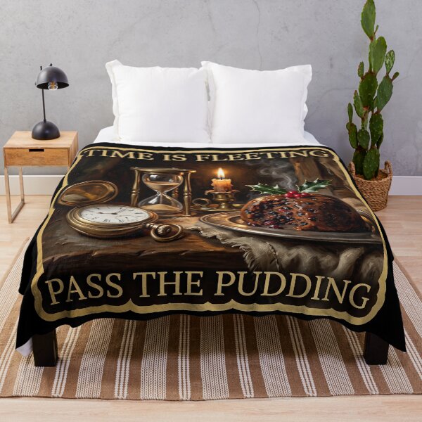 Item preview, Vanitas Christmas Pudding — Time Is Fleeting designed and sold by TheCalmEdit.