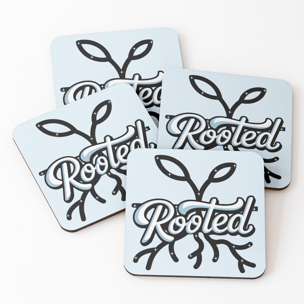 Item preview, Coasters (Set of 4) designed and sold by Rosie's Wildflower Boutique.
