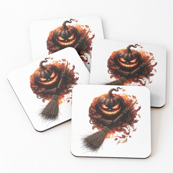 Item preview, Haunted Pumpkin Rider – Dark Halloween designed and sold by Neural-canvas.