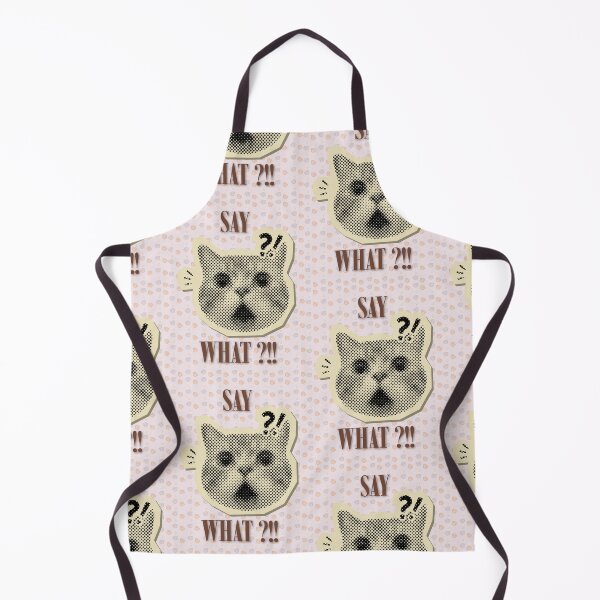 Item preview, Funny Shocked Expressive Cat Meme designed and sold by Artemis & Woven Collective.