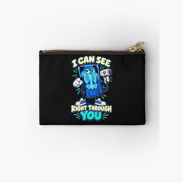 Item preview, I Can See Right Through You Funny Radiology Tech Pop Art designed and sold by Popstudio85.