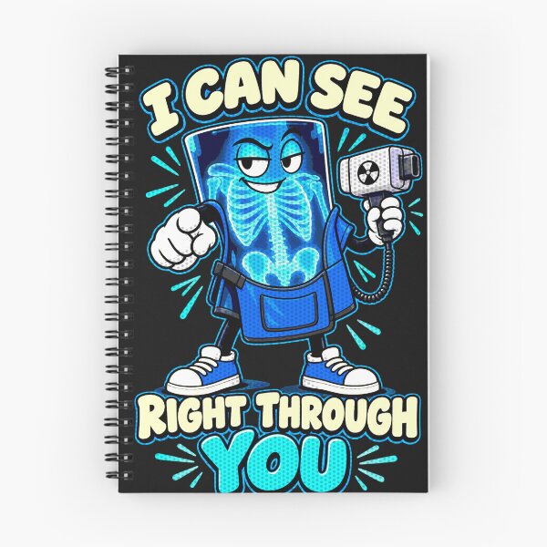 Item preview, I Can See Right Through You Funny Radiology Tech Pop Art designed and sold by Popstudio85.