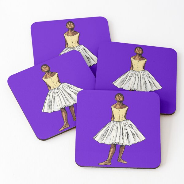 Aperçu de l'œuvre Edgar Degas Petite danseuse ballerine style pop art créée et vendue par Terry Bain.