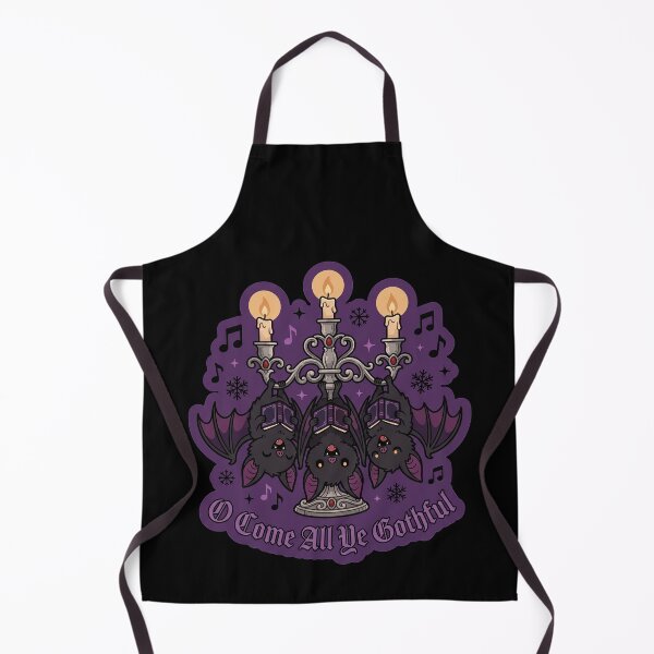 Item preview, O Come All Ye Gothful — Bat Choir Goth Christmas designed and sold by TheCalmEdit.
