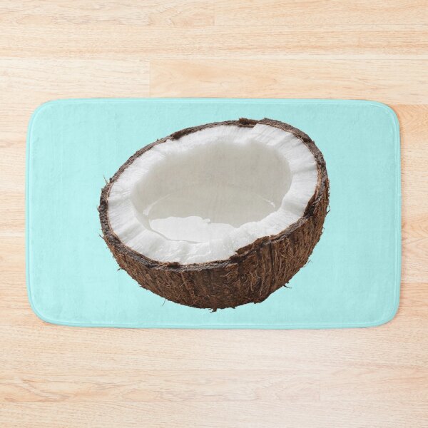 Item preview,  Fresh Half Coconut with Coconut Water - Tropical Fruit Photography designed and sold by PetalsPaws.
