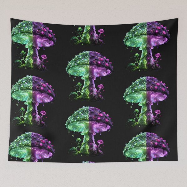Item preview, Persephone Fungi Goddess of Spring and Underworld Dark Fantasy designed and sold by GodsMonsterss.