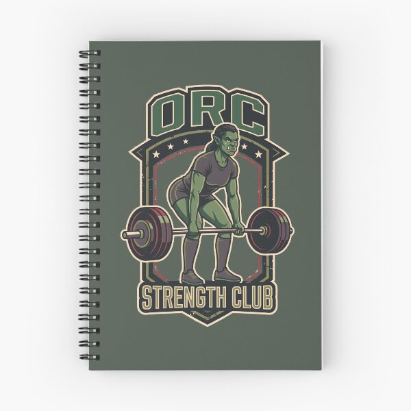Item preview, Orc Strength Club designed and sold by SplashTastic.