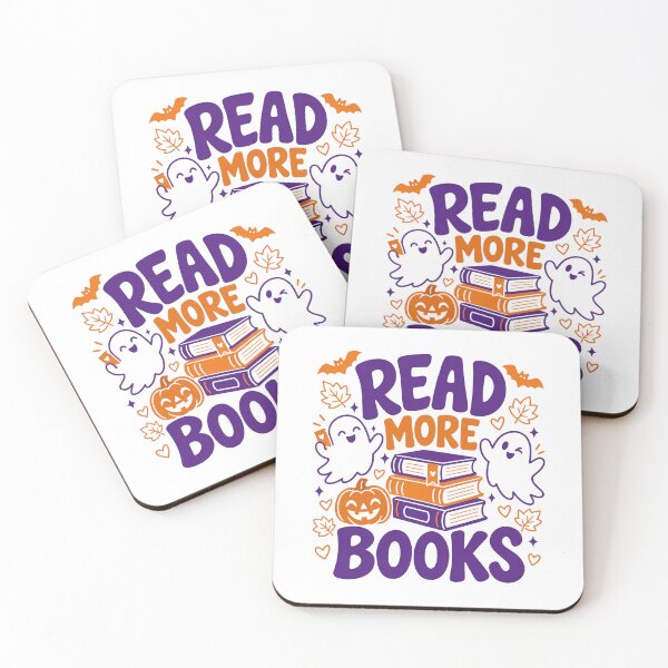 Item preview, Bookish Halloween, Read More Books, Spooky Season Reading, Book Lover Gift, Librarian and Language Arts Teacher designed and sold by Quiajia.