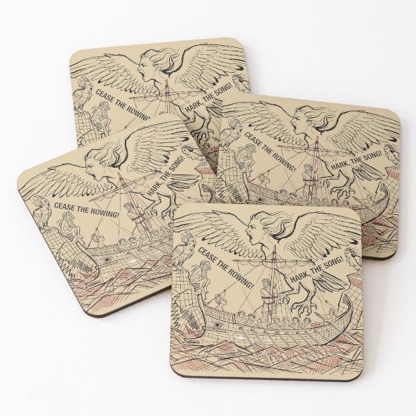 Item preview, Odysseus and Sirens: Avian Acoustic Terror designed and sold by FreiherrPK.