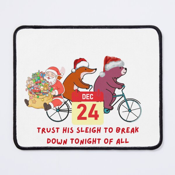 Item preview, Funny Christmas Tandem Cartoon Animals - Clothing & Home Accessories designed and sold by soprinted.