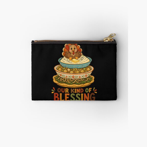 Item preview, Our Kind Of Blessing Thanksgiving Food & Family designed and sold by OliviaHayesArt.