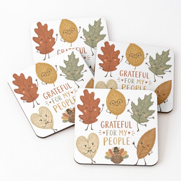 Item preview, Grateful For My People Autumn Family & Friends designed and sold by OliviaHayesArt.