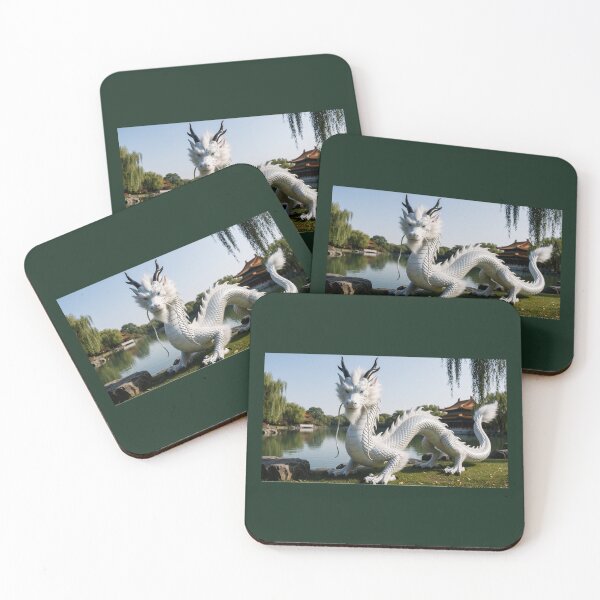 Item preview, White Chinese Water Dragon designed and sold by WizardsCove.