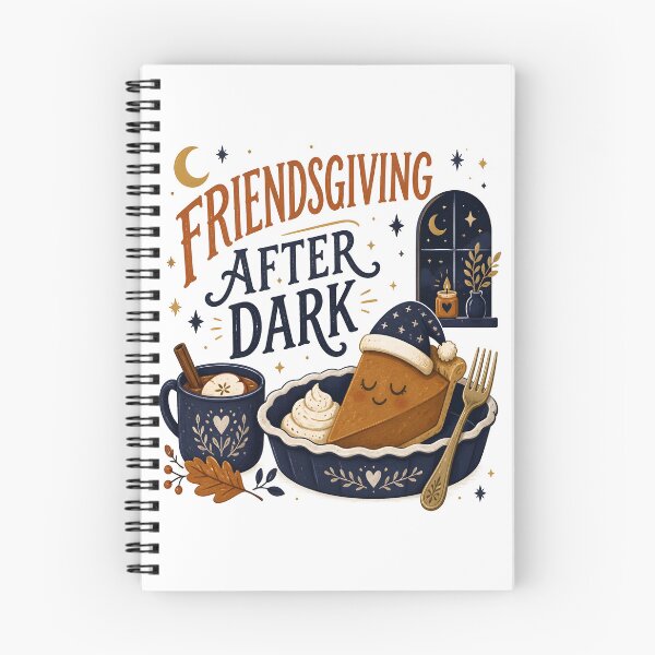 Item preview, Friendsgiving After Dark Cozy Late Night Party designed and sold by OliviaHayesArt.