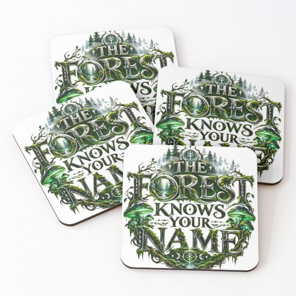 Item preview, the forest knows your name, mystical forest, enchanted forest, forest magic, witchy aesthetic designed and sold by TrueArtVibes.