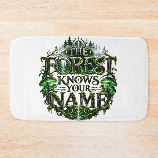 Item preview, the forest knows your name, mystical forest, enchanted forest, forest magic, witchy aesthetic designed and sold by TrueArtVibes.