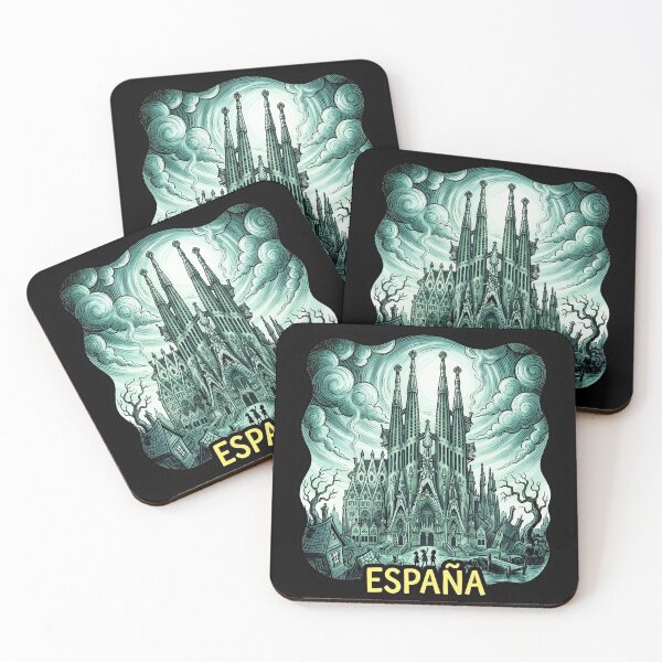 Item preview, Fantasy Spain: Barcelona Sagrada Familia Art designed and sold by EdwinkOne.