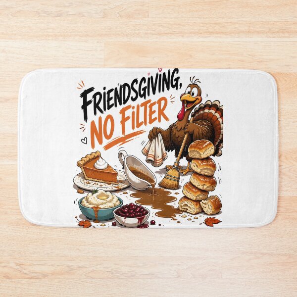 Item preview, Friendsgiving No Filter Funny Friends Squad designed and sold by OliviaHayesArt.