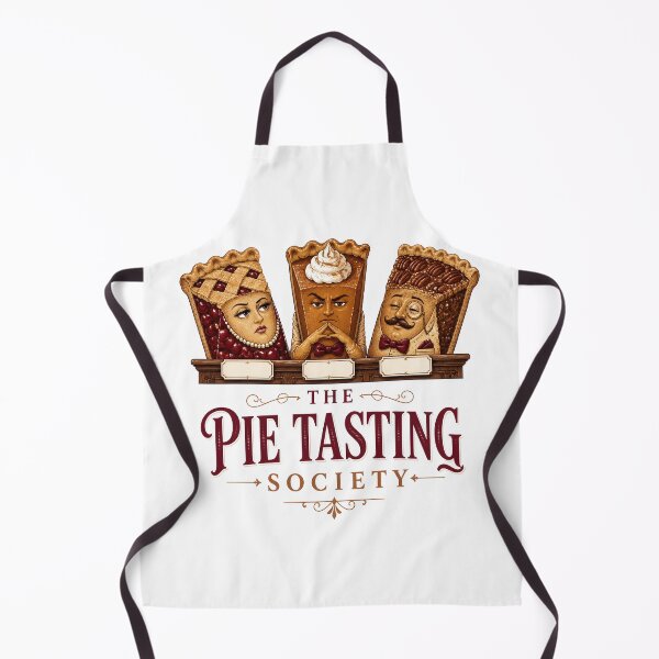 Item preview, The Pie Tasting Society Vintage Dessert Club designed and sold by OliviaHayesArt.