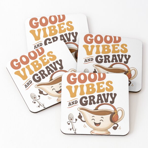 Item preview, Good Vibes And Gravy Funny Thanksgiving Foodie designed and sold by OliviaHayesArt.