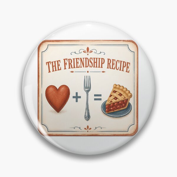 Item preview, The Friendship Recipe Heartfelt Friendsgiving designed and sold by OliviaHayesArt.