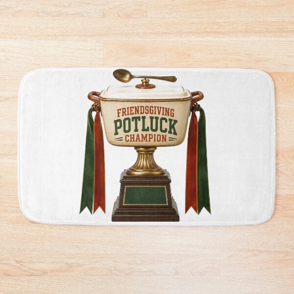 Item preview, Friendsgiving Potluck Champion Best Dish Trophy designed and sold by OliviaHayesArt.
